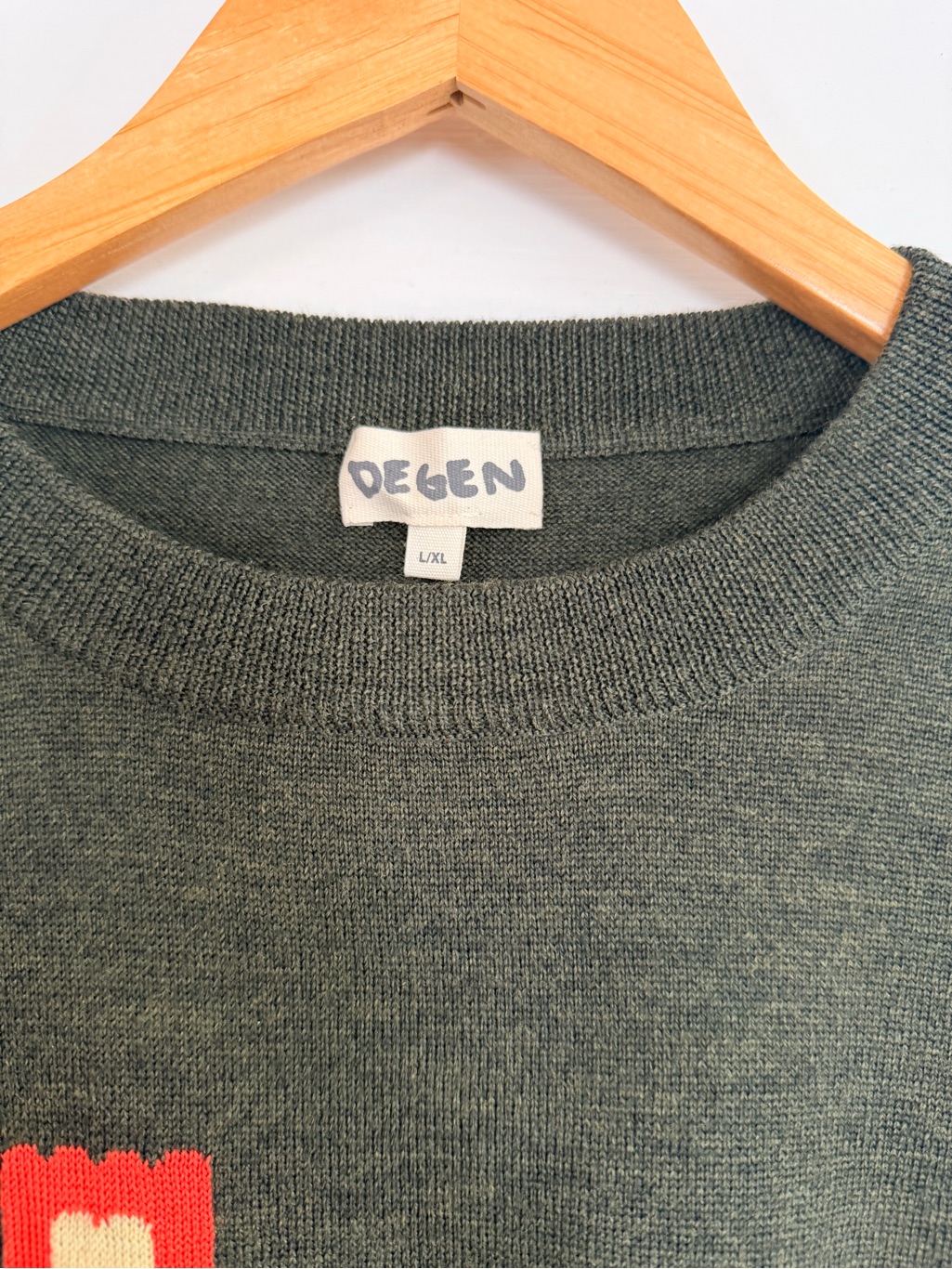 Degen Poppy Flower Sweater Tee — image 2 of 4